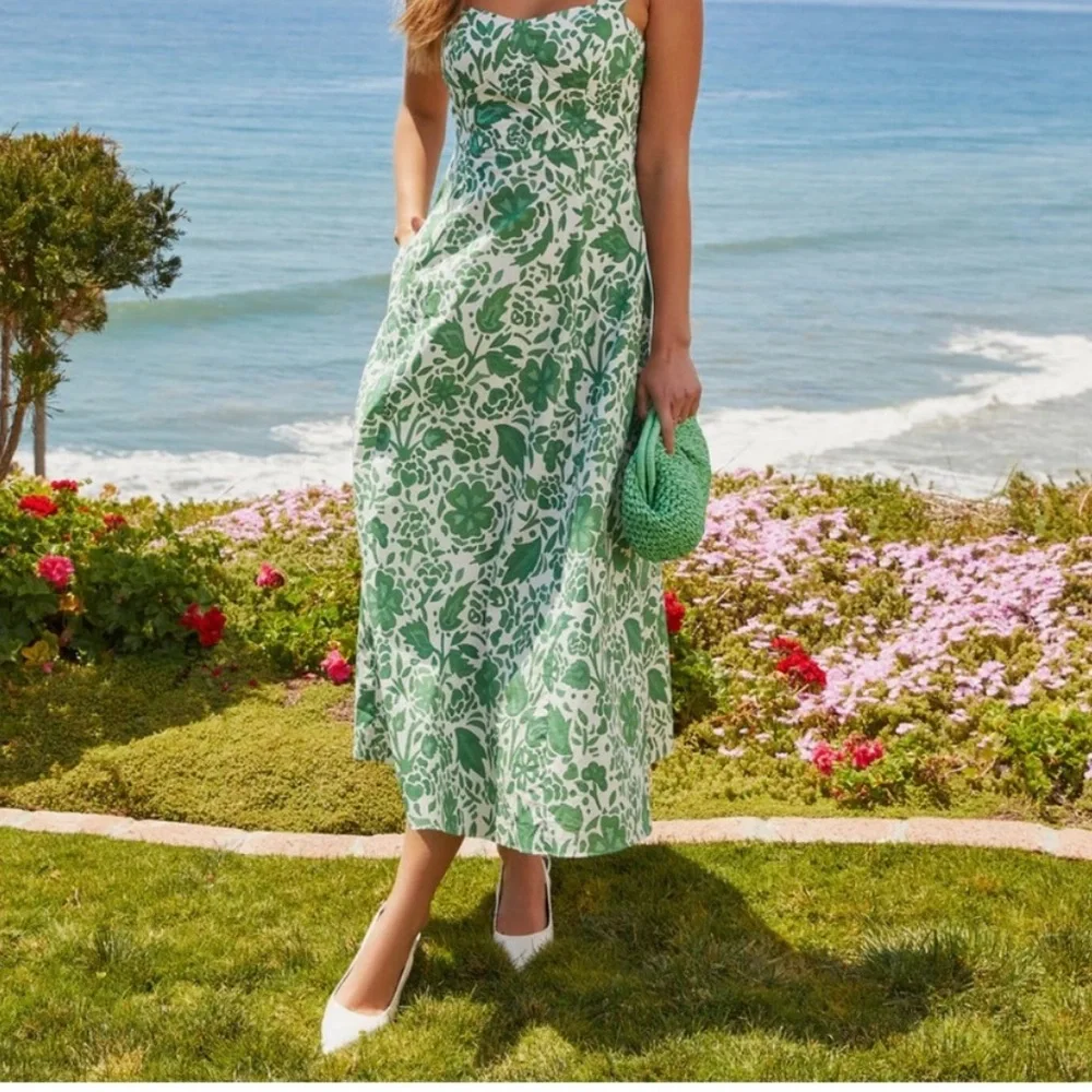 Vici Florenza Printed A line midi Dress - Picture 9 of 9